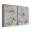 «Blossom Study I», ensemble de 2 impressions sur toile encadrées-1261478865-1261478866