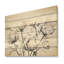 Minimalisme, tulipes noires et blanches, symphonie I - tulipes, art mural sur bois de pin naturel-1466098150