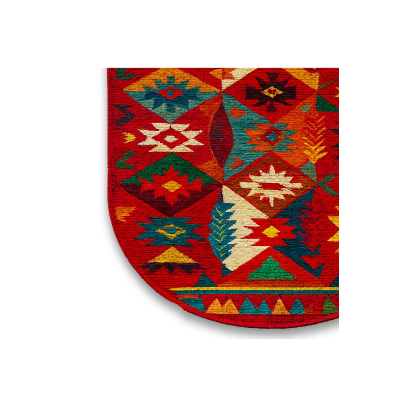 Tapis tissé à la main Mosso, 2' x 2'11"
