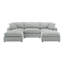 Canapé modulaire 5 pièces Hertel