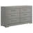 Lumet 4-piece Queen Bedroom Set Grey High Gloss-1477950288-1477950294