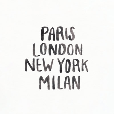 Fashion Cities - Wrapped Canvas Art Prints