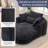 Cloudlike Chenille Chaise – Compression-Molded Foam Lounge-655036094