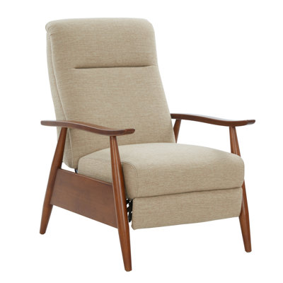 Imona 30" Genuine Leather Manual Recliner