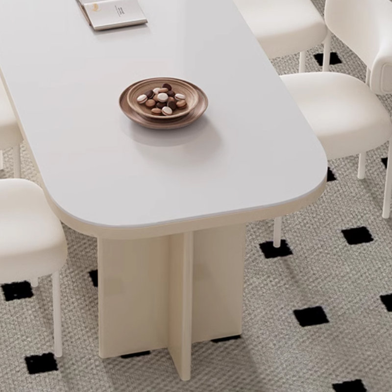 Carl, Blanc / blanc crémeux, H 29,52 po x L 70,86 po x l 31,49 po