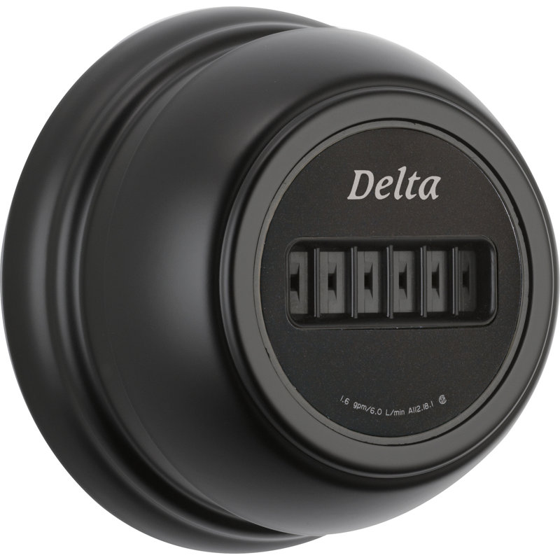Body Spray Shower, Matte Black