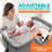 Bedside Crib with Bedding and Stand