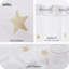 Ensemble de 2 rideaux transparents brodés Star-222355253-222355248