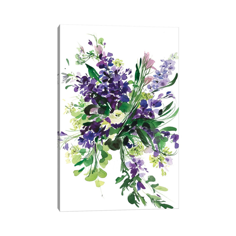 Morado by Gosia Gregorczyk - Wrapped Canvas Painting, 20.32 cm H x 30.48 cm W