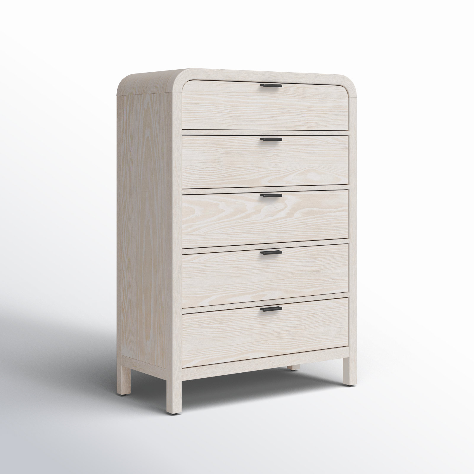 Essie 5 - Drawer Dresser, White