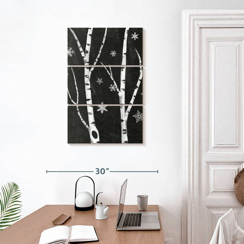 Harnek Snowy Birches, H 32 po x l 20 po