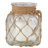 8'' H Glass Tabletop Candle Lantern