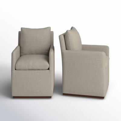 Bobbi Upholstered Armchair (Set of 2)