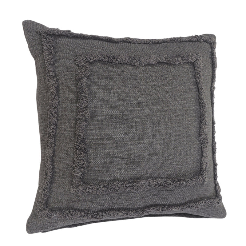  Coussin réversible, Gris foncé