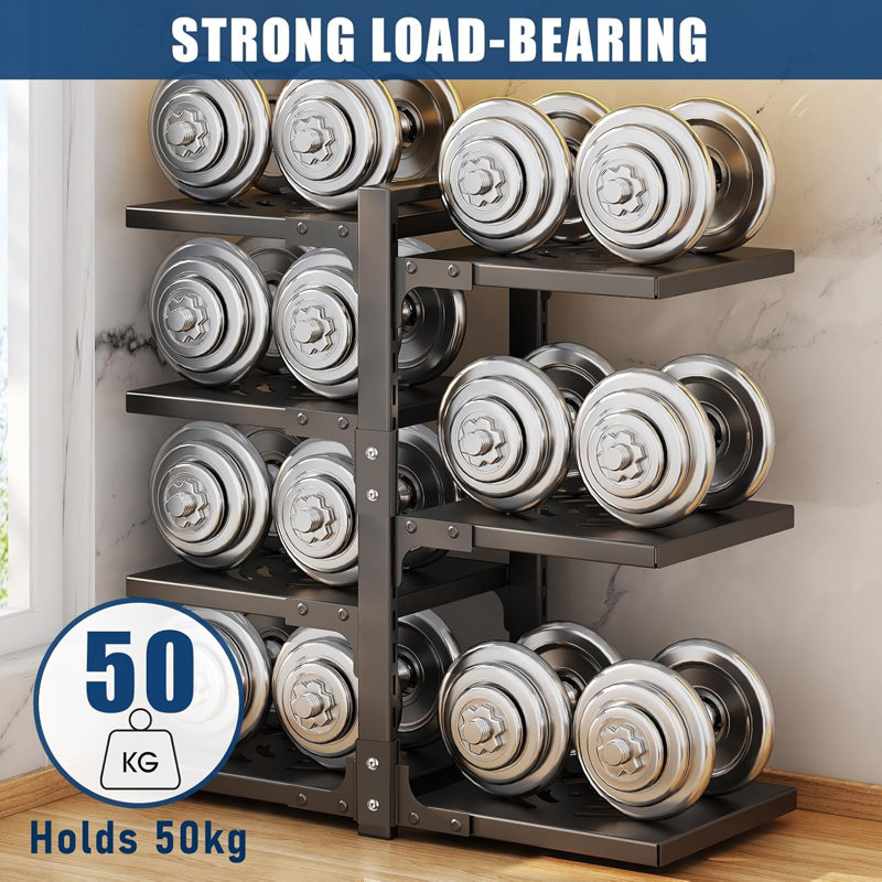 7-Tier Adjustable Heavy Duty Pan Organizer Rack