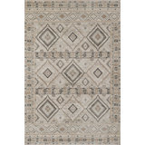 Tapis ivoire à motif géométrique 8 pi 11 po x 12 pi 6 po Foundry Select Genevieve