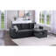 Canapé modulaire convertible en velours avec canapé-lit et canapé-lit-861944616