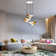 Hanranhan 3 - Light Cluster Geometric Chandelier