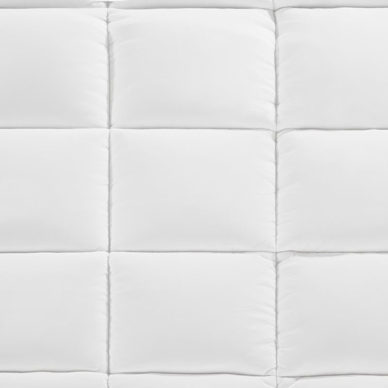 Surmatelas à mémoire de forme avec surmatelas en duvet synthétique 2 po Serta, Simple TG