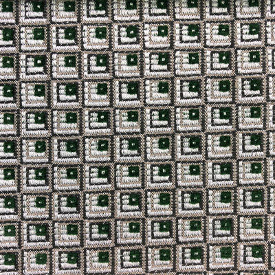 Geometric Chenille Fabric