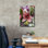 Toile épique Graffiti «Oriental Lily» par Dante Plata, 18 po x 26 po