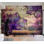 Murale fleurs de Miga sur bois-6317816