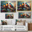 «Feathered Elegance I», reproduction d'art sur toile-1908717066-1908717062