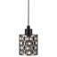 Bisen 1 - Light Black Cylinder Pendant-34269164