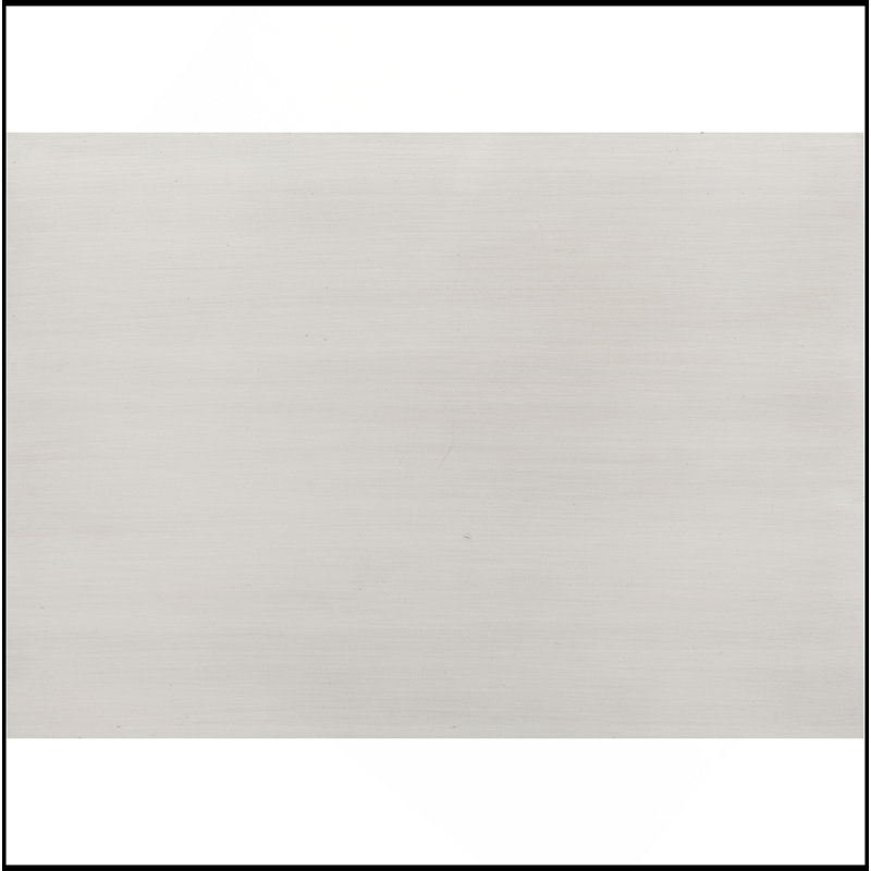 Grand lit à finition blanc antique avec tête de lit rembourrée à DEL avec meubles de chambre à coucher modernes 1pc, façades en roseaux