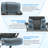 Maurica Big/Tall Ergonomic Office Chair 500lbs, Home Office Chair with Adjustable Armrests and Backrest-428989317