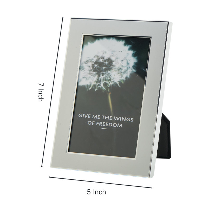 Manina Silver Metal Picture Frame