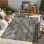Tapis intérieur / extérieur 2 pi 7 po x 7 pi 3 po Sunshine Anthracite