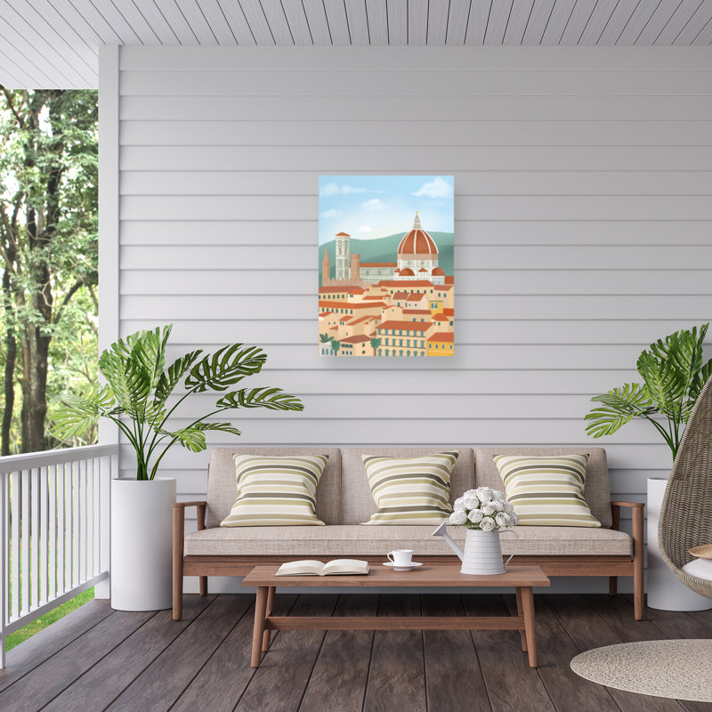 Rouleau bolologien sur toile, H 24 po x l 18 po