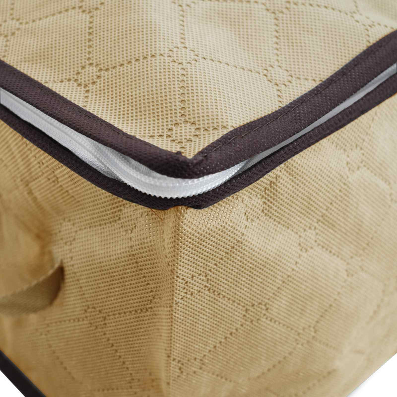 Rebrilliant Box, 23cm H x 43cm W x 34cm D, Cream
