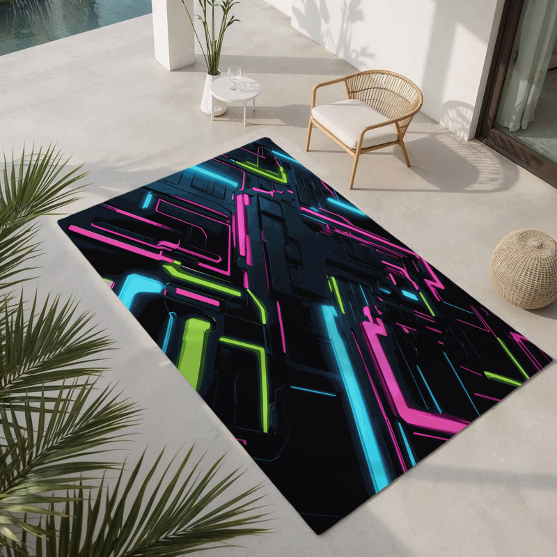 Nexus Radiance Indoor And Outdoor Area Rug, Rectangle 3' x 5'