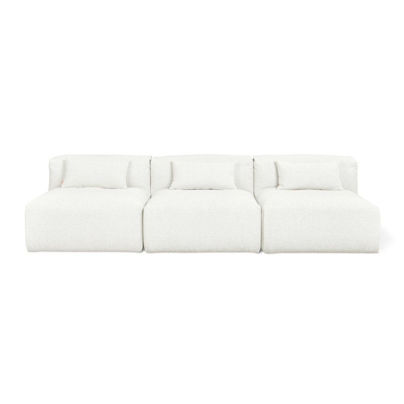 Nest Modular 3-PC Armless, Bone