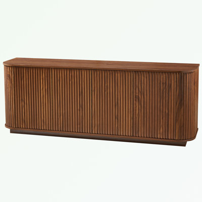 TV Stand with 4 doors and storage shelf