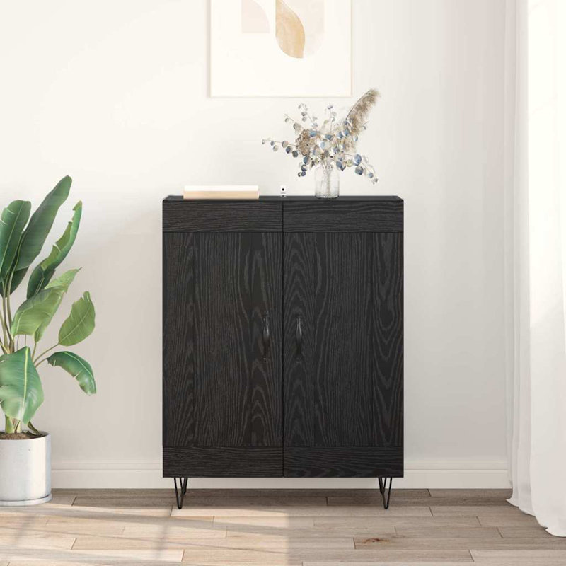69.5cm Sideboard, Black Oak