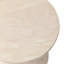 Table d'appoint en sablier de 14 po de large avec plateau rond Sherburn - table d'appoint intérieure / extérieure pour patio, salon ou chambre à coucher-239245527