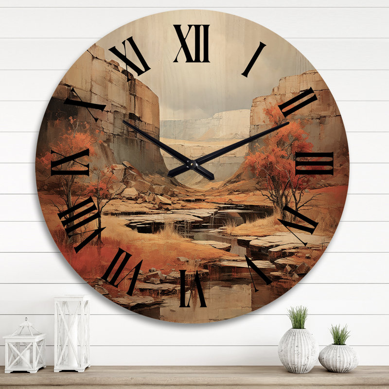 Horloge murale Waterton, Très grand