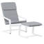 Fauteuil d'appoint vidaXL Chair-88605625-88605626