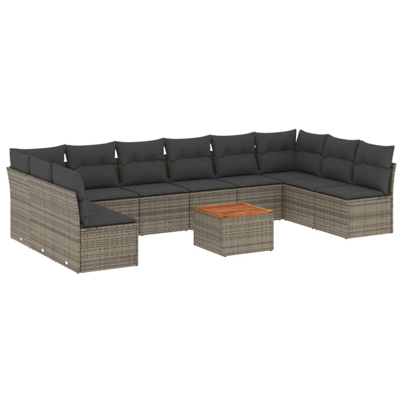 Ensemble de canapé de jardin Vidaxl