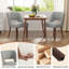 Chaise d'appoint rembourrée en bois massif-2022133706