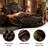 Dark Brown Queen Bed