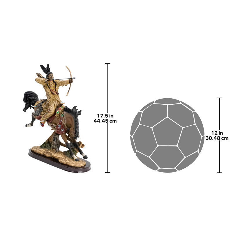 Figurine américain native pour la chasse