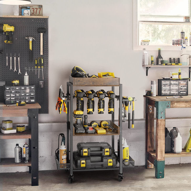 Porte-outils pour chariot à outils