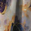 Rideau occultant en marbre Gold Cosmic Intrigue Marble Mirage I - Abstrait-107539698