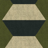 Infinity Blocks - Olive Taupe Wallpaper