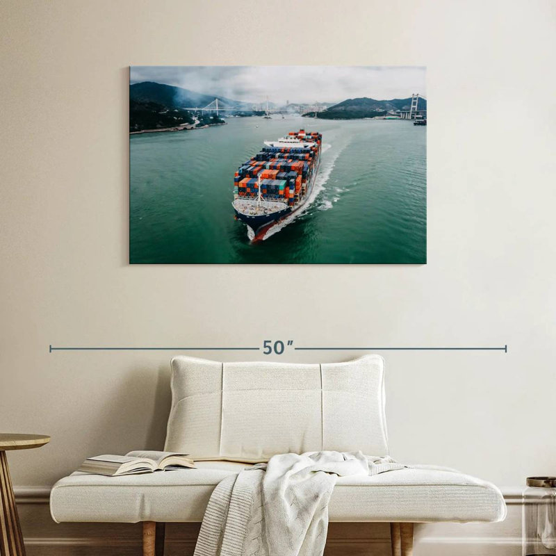 Mehar Cargo Ship Transport, 26" H x 39" W
