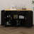 Multi-Functional Storage Sideboard, Extendable Dining Table, Adjustable Shelves, 3-Tier Pull-Out Rack-559098441